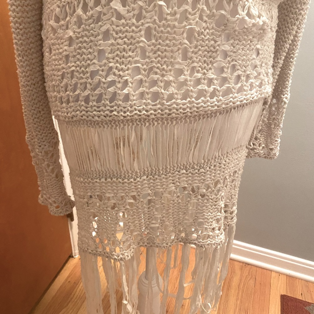 Forever 21 Crotchet Boho Sweater - Picture 3 of 4